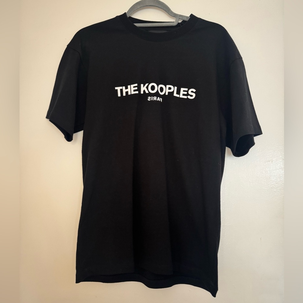 The Kooples Classic Black Relaxed Tee